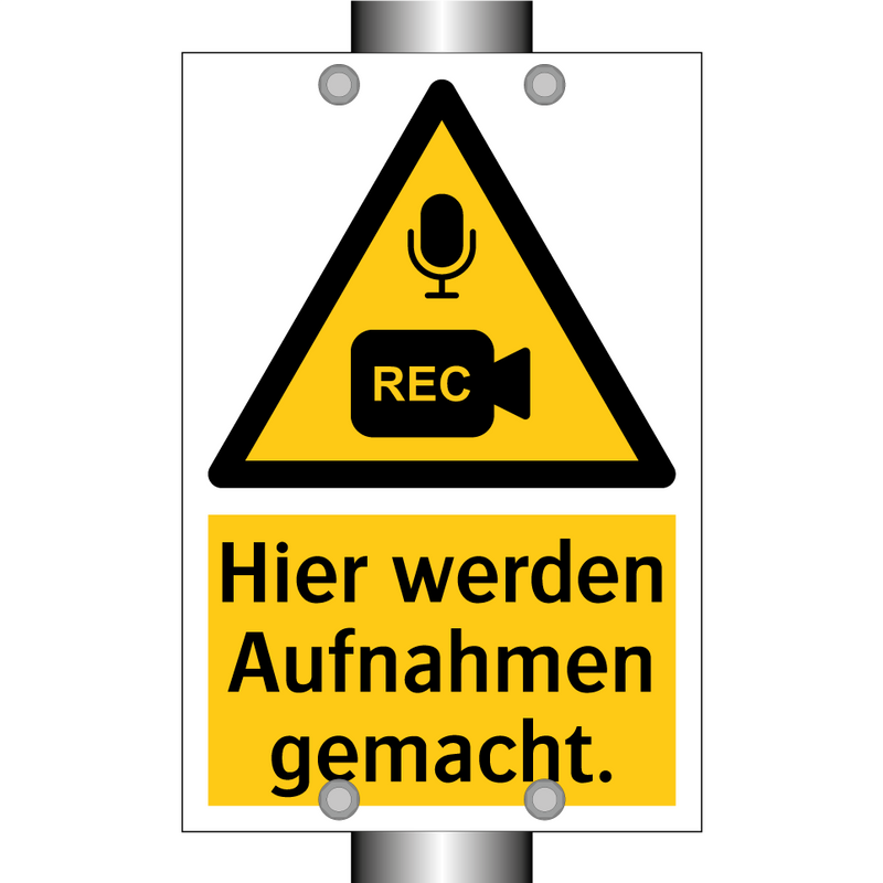 Hier werden Aufnahmen gemacht.