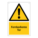 Fernbediente Tor