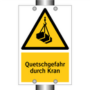 Quetschgefahr durch Kran
