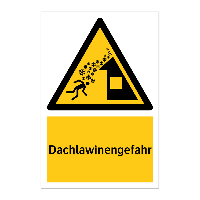 Dachlawinengefahr