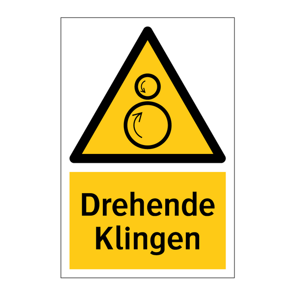 Drehende Klingen