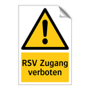 RSV Zugang verboten