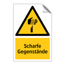 Scharfe Gegenstände