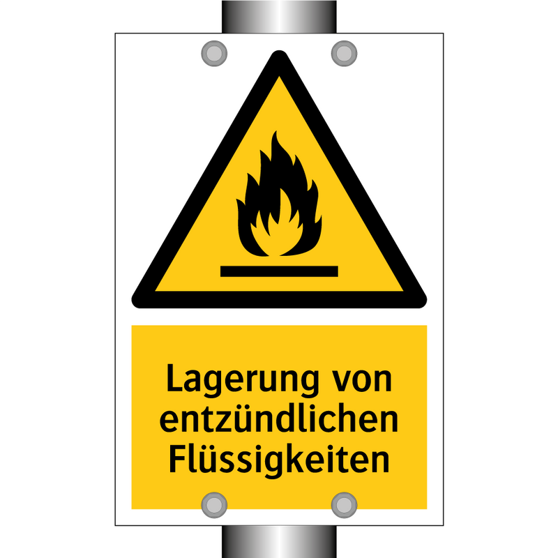 Lagerung von entzündlichen Flüssigkeiten