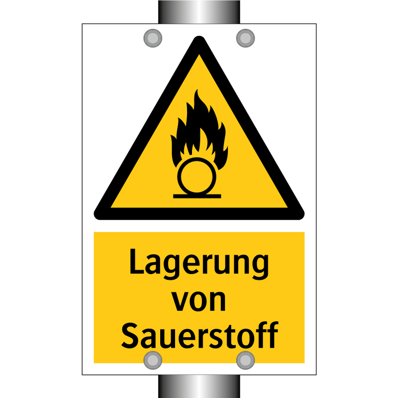 Lagerung von Sauerstoff