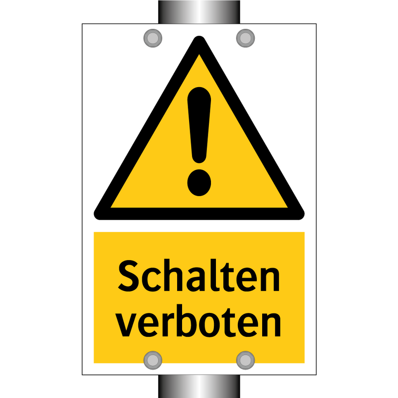 Schalten verboten