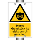 Dieses Grundstück ist elektronisch gesichert
