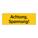 Achtung, Spannung!
