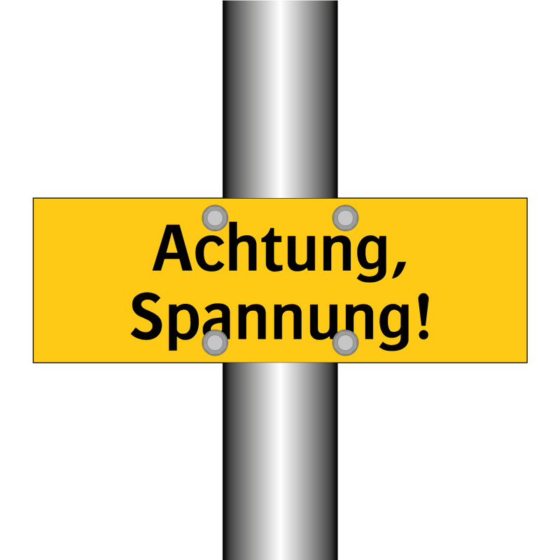 Achtung, Spannung!