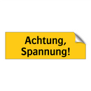 Achtung, Spannung!