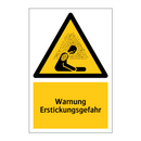 Warnung Erstickungsgefahr