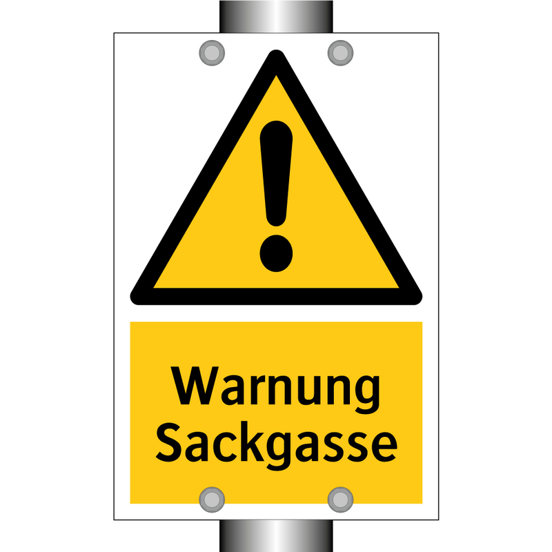 Warnung Sackgasse