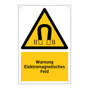 Warnung Elektromagnetisches Feld