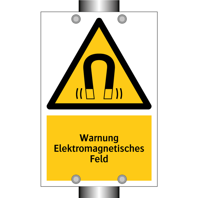 Warnung Elektromagnetisches Feld