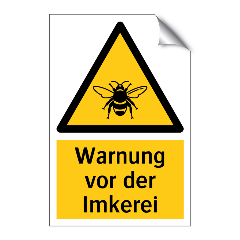 Warnung vor der Imkerei