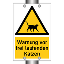 Warnung vor frei laufenden Katzen