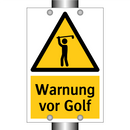 Warnung vor Golf