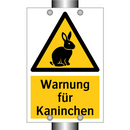 Warnung für Kaninchen