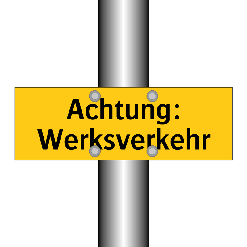 Achtung: Werksverkehr