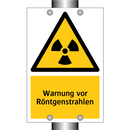 Warnung vor Röntgenstrahlen