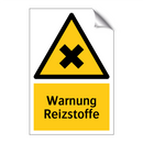 Warnung Reizstoffe