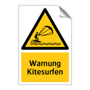 Warnung Kitesurfen