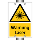 Warnung Laser