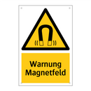 Warnung Magnetfeld