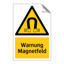 Warnung Magnetfeld