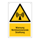 Warnung Nichtionisierende Strahlung