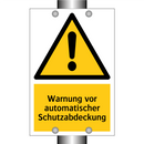 Warnung vor automatischer Schutzabdeckung