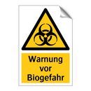 Warnung vor Biogefahr