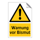 Warnung vor Bismut