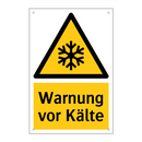 Warnung vor Kälte