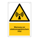 Warnung vor elektromagnetischem Feld