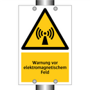Warnung vor elektromagnetischem Feld