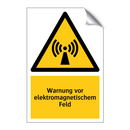 Warnung vor elektromagnetischem Feld