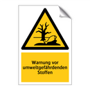 Warnung vor umweltgefährdenden Stoffen