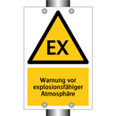 Warnung vor explosionsfähiger Atmosphäre