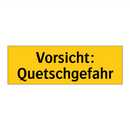 Vorsicht: Quetschgefahr