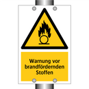 Warnung vor brandfördernden Stoffen