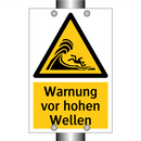 Warnung vor hohen Wellen