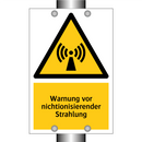 Warnung vor nichtionisierender Strahlung