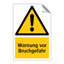 Warnung vor Bruchgefahr
