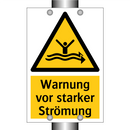 Warnung vor starker Strömung