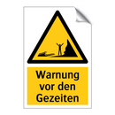 Warnung vor den Gezeiten