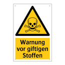 Warnung vor giftigen Stoffen