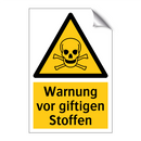 Warnung vor giftigen Stoffen