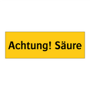 Achtung! Säure