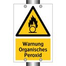 Warnung Organisches Peroxid